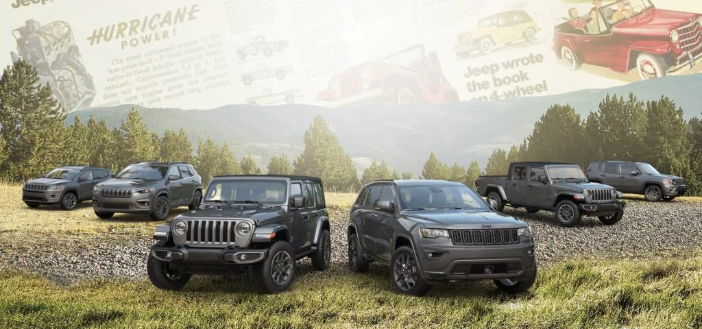 limited editions of Jeep's 2021 lineup